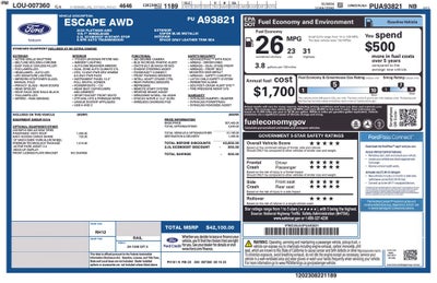 2023 Ford Escape Platinum