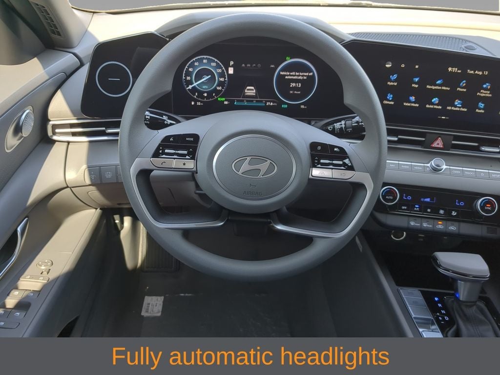 2024 Hyundai Elantra Hybrid Blue