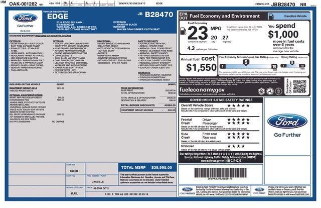 2018 Ford Edge SEL