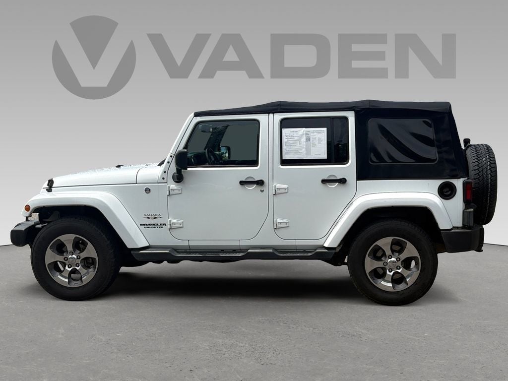 2017 Jeep Wrangler Unlimited Sahara 4x4
