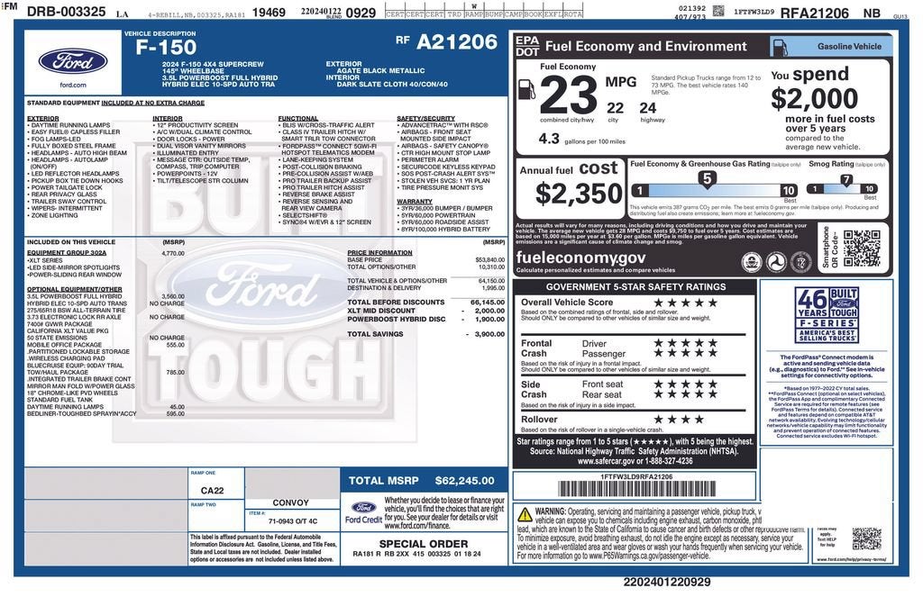 2024 Ford F-150 XLT