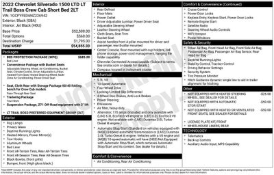 2022 Chevrolet Silverado 1500 LTD LT Trail Boss