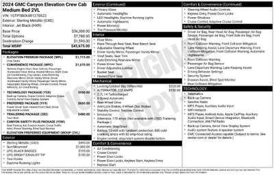 2024 GMC Canyon Base