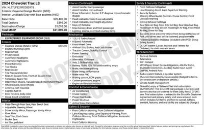 2024 Chevrolet Trax Base