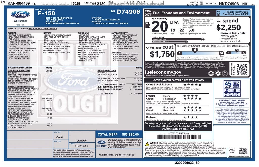 2022 Ford F-150 XLT - Photo 40