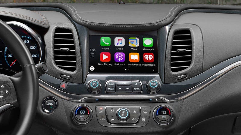 Interior of Chevrolet Impala