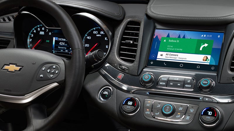 Chevrolet Impala Dashboard View